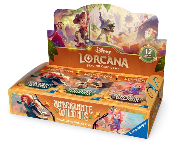 (DE) Disney Lorcana Unbekannte Wildnis Display