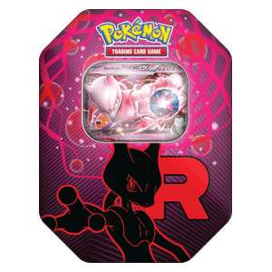 (DE) Team Rocket Tin: Team Rockets Mewtu ex Tin-Box