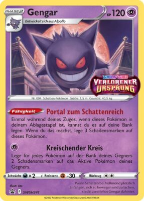 (DE) Gengar (SWSH 241) Sealed Deck