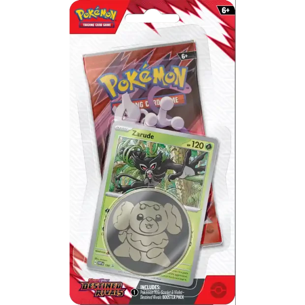 (EN) Destined Rivals Checklane Blister - Zarude