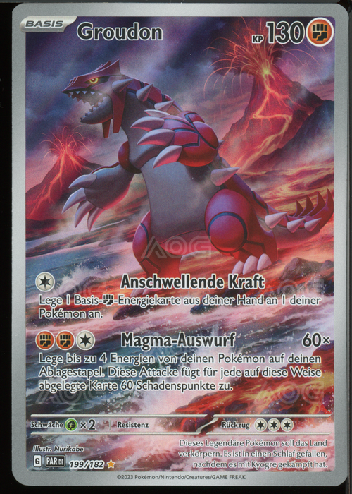 (DE) AOG 9 Groudon 199