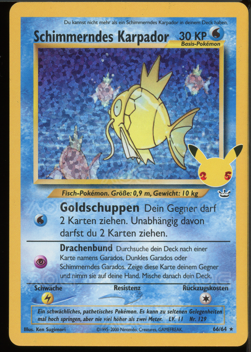 (DE) AOG 9,5 Schimmerndes Karpador