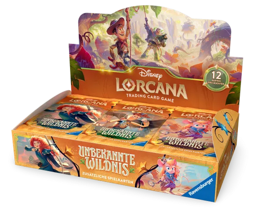 (DE) Disney Lorcana Unbekannte Wildnis Display