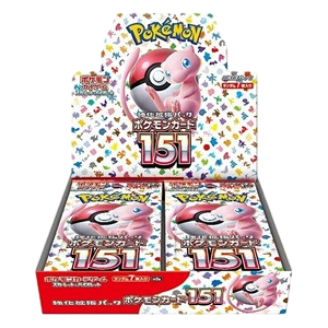 (JP) Pokémon Card 151 Display
