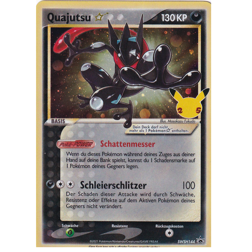 (DE) Quajutsu Gold Star (SWSH 144)