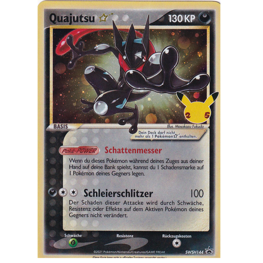 (DE) Quajutsu Gold Star (SWSH 144)