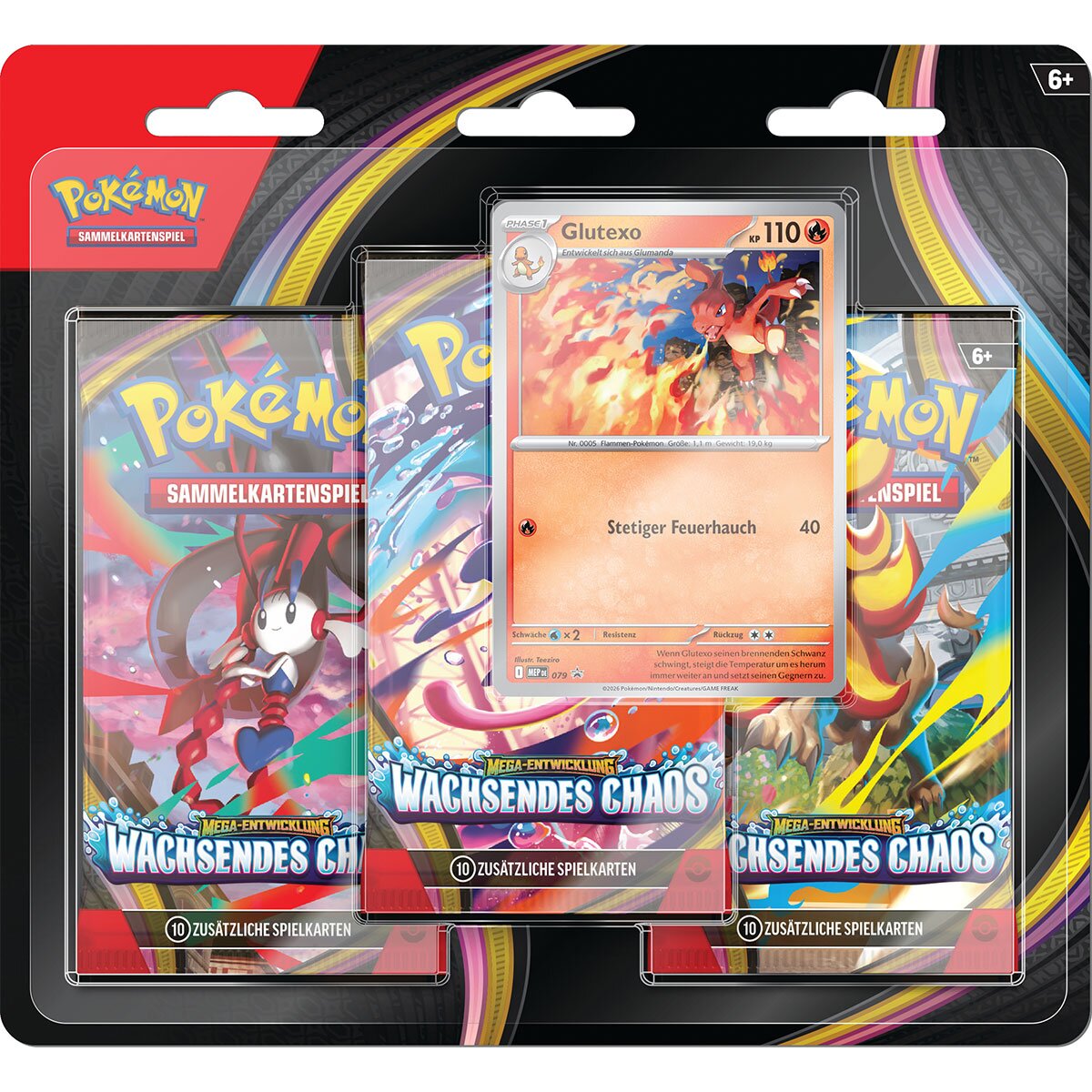 (DE) Wachsendes Chaos: Glutexo 3-Pack Blister