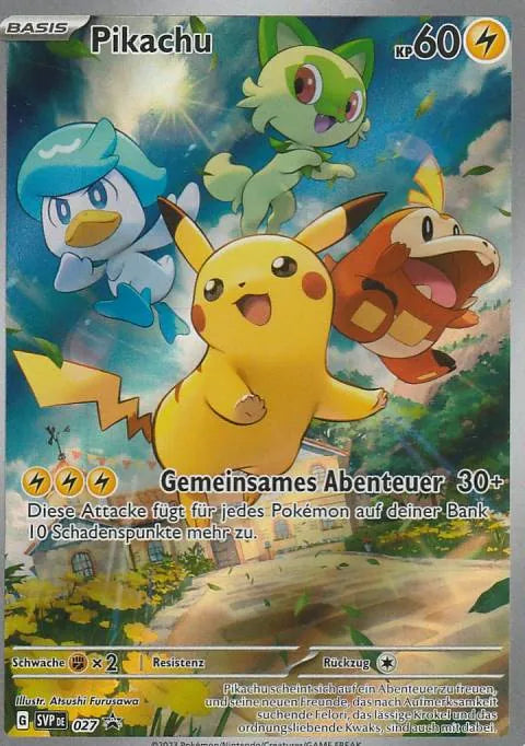 (DE) Pikachu (SVP 027)